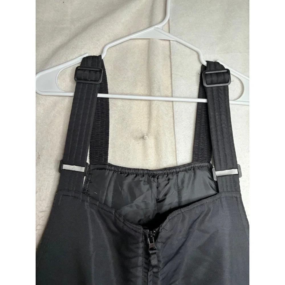 Victory Sportswear Mens 3XL Black Insulated Snow Bibs Winter Ski Overalls 8224